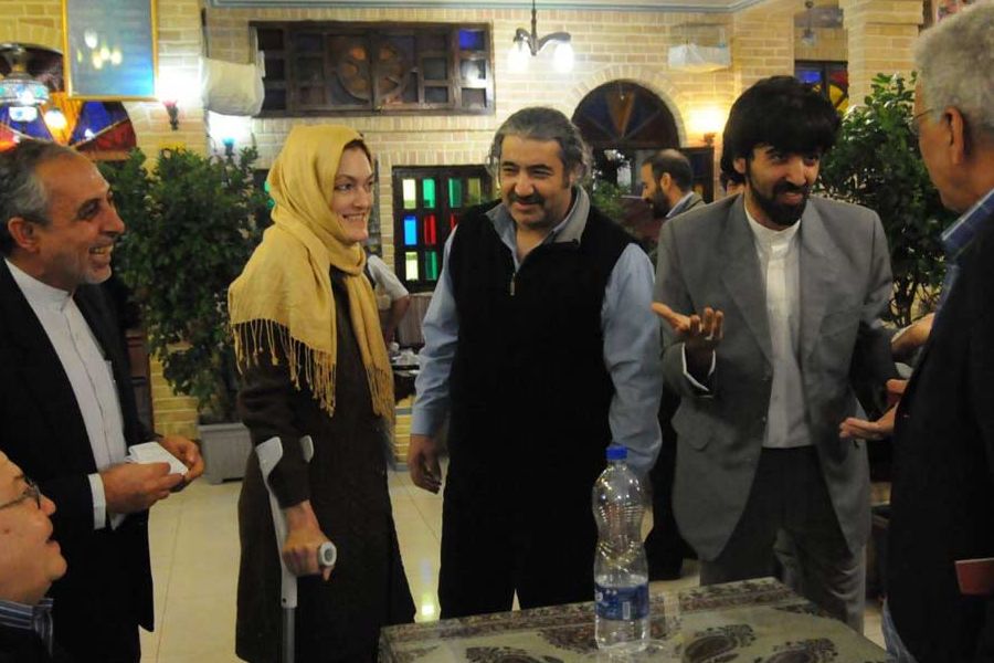 Egyptian Cinema Delegation Hamed Ghashghavi حامد قشقاوی